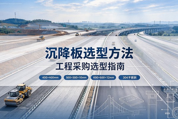 滦平沉降板选择方法