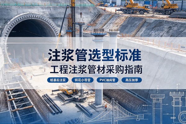 滦平注浆管选型标准