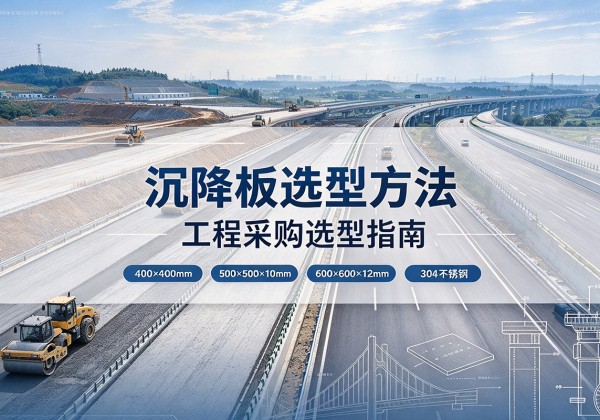 滦平沉降板选择方法